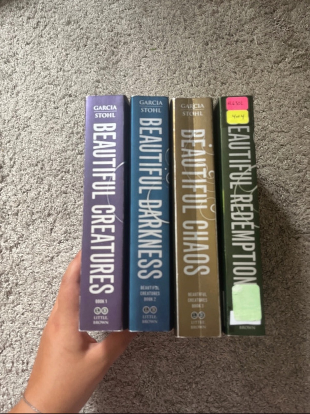 Garcia Stohl 'Beautiful' Book Set - Purple, Blue, Gold, Green